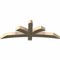 Ekena Millwork Davenport Rough Sawn Timber Gable Bracket, Douglas Fir, 60"W x 22"H x 4"D x 4"F, 9/12 Pitch GBW060X22X0404DAV00RDF - alternate 4